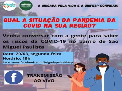 LIVE PELA VIDA EM SÃO MIGUEL PAULISTA E BAIRROS VIZINHOS